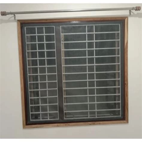 Hinged 1mm Aluminium Brown Mosquito Net Window 4x5 Ft At Rs 150 Sq Ft