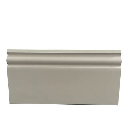 Modern White Skirting Ps Mouldings Lines Plastic Baseboard Flooring