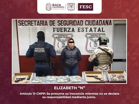 Detienen Fuerza Estatal Y Sedena A Mujer En PosesiÓn De Armas De Fuego