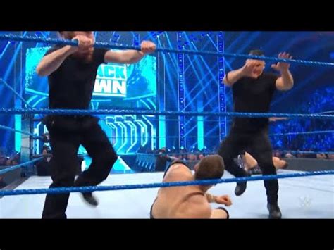 King Corbins Cronies Intervene In Battle Of Daniel Bryan And The Miz