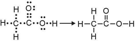 Draw The Electron Dot Structure Of Ethanoic Acid