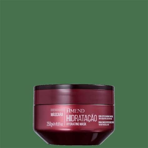 Amend Mascaras Essenciais Máscara de Hidratação 250g Máscara Capilar