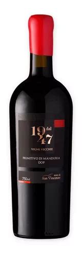 Vinho Tinto Primitivo Di Manduria Dal 1947 Italiano 750ml