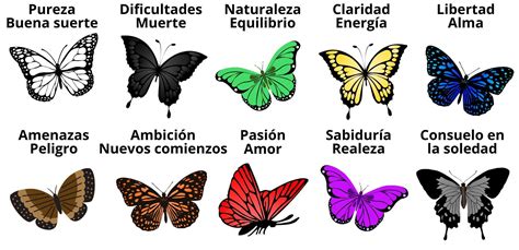 Significado De Las Mariposas Por Colores Y Simbolismo Espiritual Significados