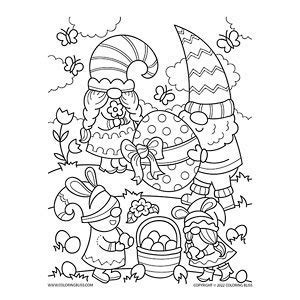 33+ Free Printable Gnome Coloring Pages - DwayneIlyah