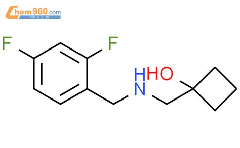 1603366 93 3 1 2 4 Difluorophenyl Methyl Amino Methyl Cyclobutan 1