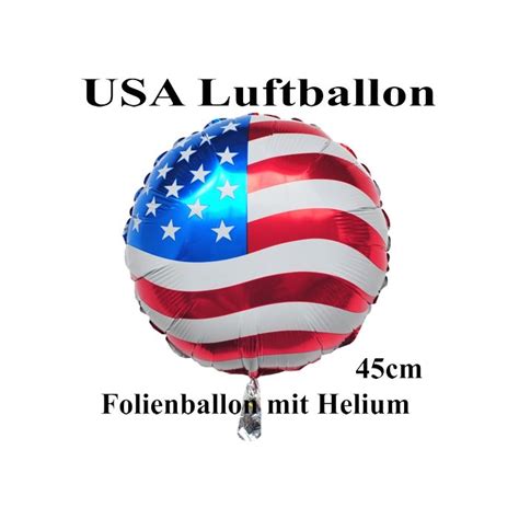 Partydekoration Und Luftballons Im Shop Folienballon USA Flagge