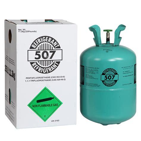 99 9 High Purity Refrigerant Gas R507 Blend Gas 11 3kg Disposable