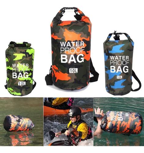 Saco Bolsa Prova D agua Estampada Impermeável Water bag 10l MercadoLivre