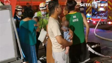 新／北市環河南路深夜火警濃煙狂竄 民眾「急抱嬰兒」衝出逃命 社會 三立新聞網 Setn