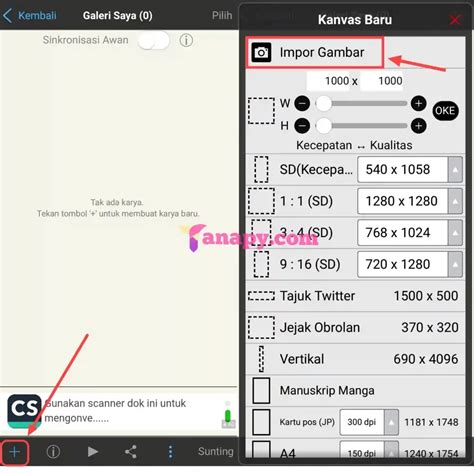 Cara Menambahkan Foto Di Ibis Paint X Tanapy