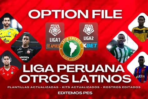 MEGA PACK DE OPTION FILES TEMPORADA 24 25 Editemos PES Comunidad