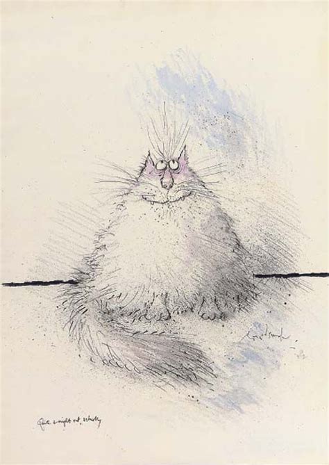 Ronald Searle Cat Art Cat Art Illustration Cats Illustration