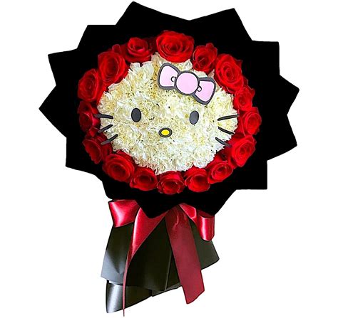 Hello Kitty Bouquet By Ninfa S Flowers