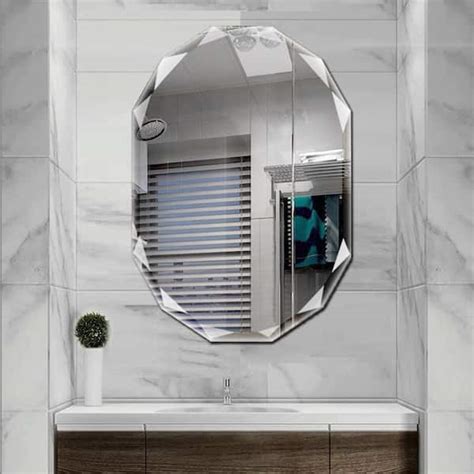 Ello Allo In W X In L Single Beveled Edge Bath Wall Vanity