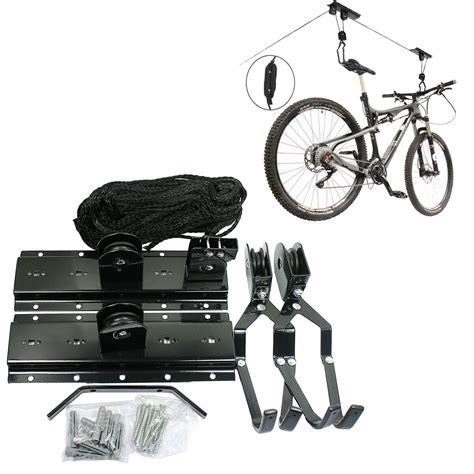 Ceiling Mounted Bike Hoist Lift Rack Shelly Lighting