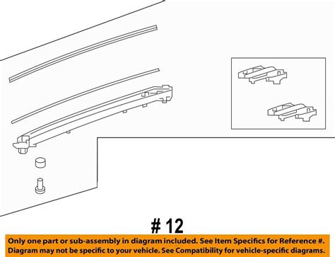 Mercedes Oem Glc Sunroof Slide Rail Left Ebay