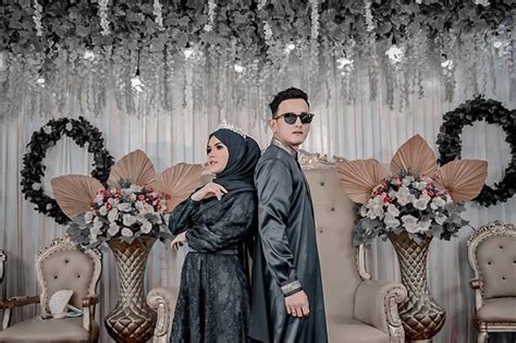 8 Portraits Of Haydar Ali Assegaf And Nada Sikkah S Wedding Held In A Closed And Simple Manner