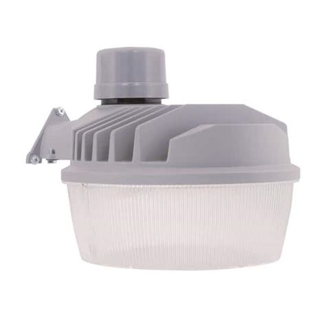 Halo Als Watt Equivalent Integrated Led Gray Dusk To Dawn Area