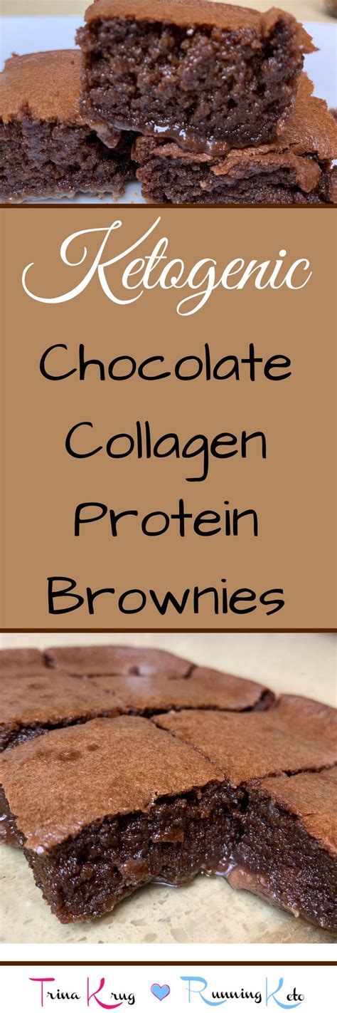 Keto Chocolate Collagen Protein Brownies The Keto Option Keto The