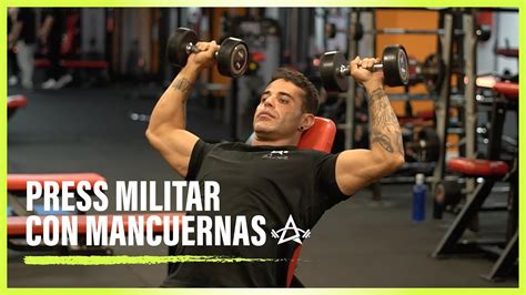 PRESS MILITAR CON MANCUERNAS YouTube