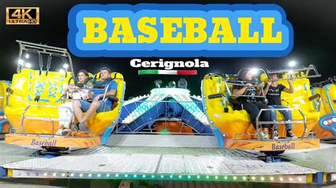 BASEBALL Giostre 2023 Lunapark 4k Cerignola YouTube