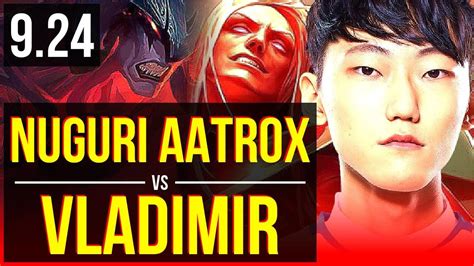 Nuguri AATROX Vs VLADIMIR TOP 3 Early Solo Kills Korea Challenger