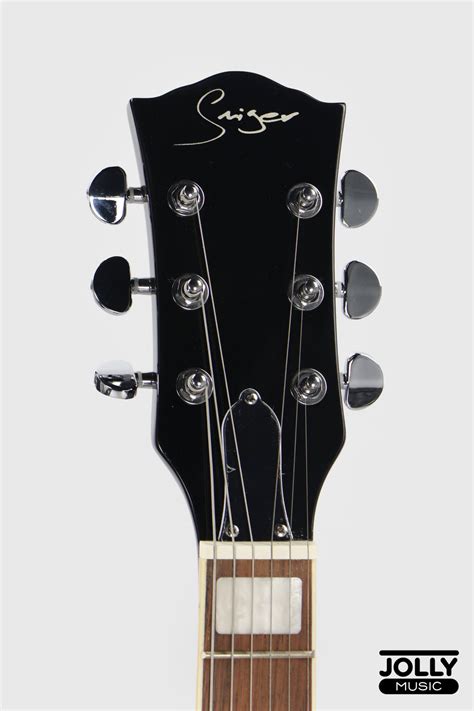 Smiger S-G16 Semi-Hollow Electric Guitar - Sunburst – Jolly Music