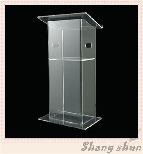 Clear Acrylic Lecterns Church Pulpit Conference Podiums Speech Lectern ...