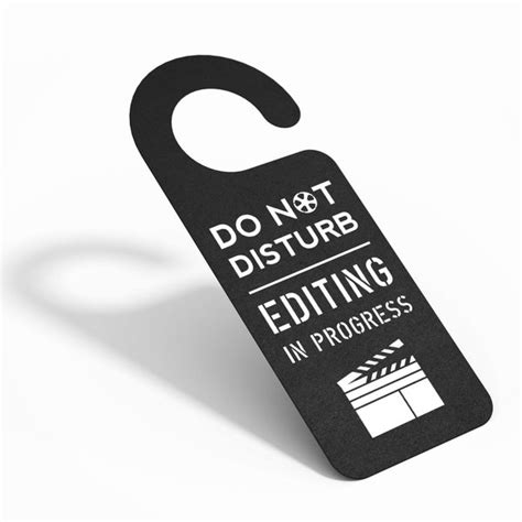 Do Not Disturb Door Hanger Etsy