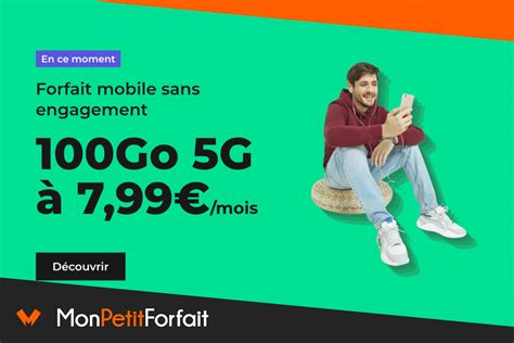 Le forfait 100 Go 5G à moins de 8 mois est chez RED by SFR