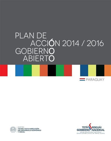 Plan De Acción 2014 2016 Gobierno Abierto Paraguay