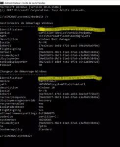 Le BCD Boot Configuration Data De Windows Modifier Sauvegarder
