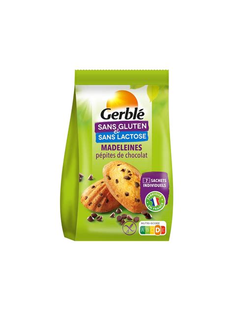 Madeleines P Pites Chocolat Sans Gluten Gerbl