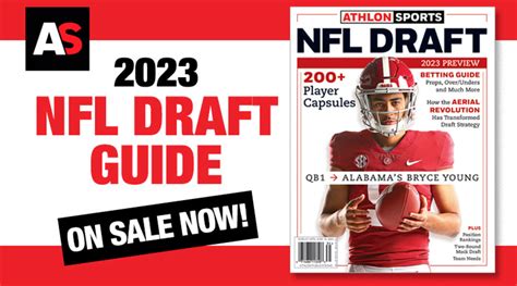 Athlon Sports 2023 NFL Draft Guide Is Available To Purchase Online