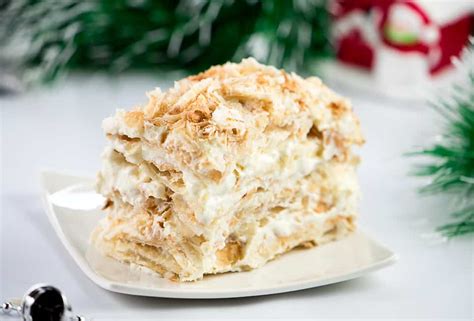 RUSSIAN NAPOLEON CAKE( ТОРТ НАПОЛЕОН) | Chefjar