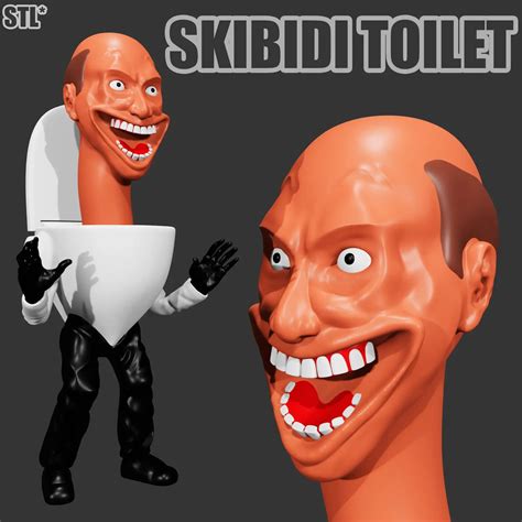 Skibidi Toilet Toilet Man 3d Fan Art 3d Models Download Creality Cloud