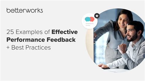 25 Examples of Effective Performance Feedback + Best Practices ...