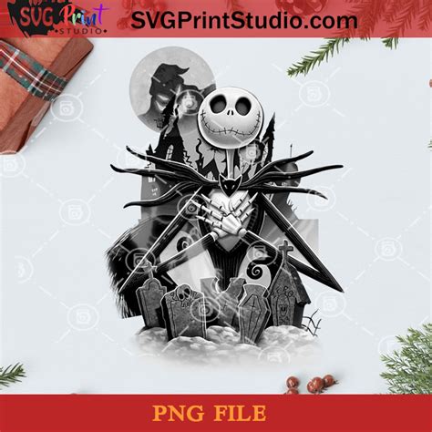 Nightmare Before Christmas Jack Night Scene Png Nightmare Png