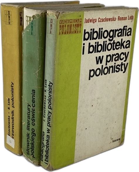 Pozycje Z Serii Vademecum Polonisty S Ownik Literatury Polskiego