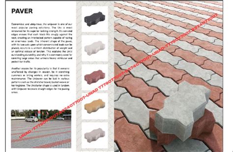 Interlocking Paver Block Material Concrete In Surat GP CONCRETE