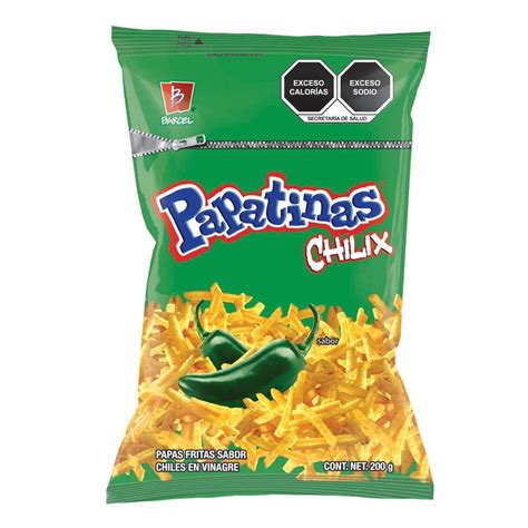 Papatinas Barcel Chilix 200 G Bodega Aurrera Despensa A Tu Casa