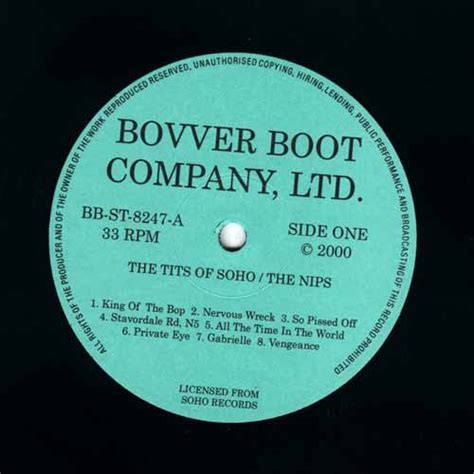 The Nips Discography The Tits Of Soho