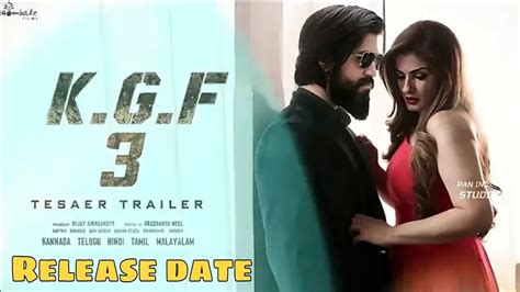 KGF Chapter 3 Teaser Trailer 2023 Yash New Movie Yash Raveena