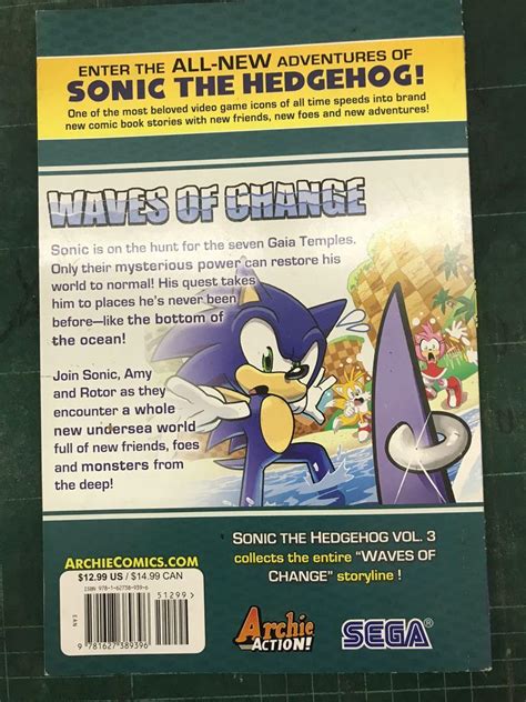 Sonic The Hedgehog Vol 3 Hobbies Toys Books Magazines Comics