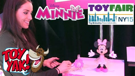 Rainbow Dazzle Minnie From Disney First Look At Toy Fair 2015 Youtube