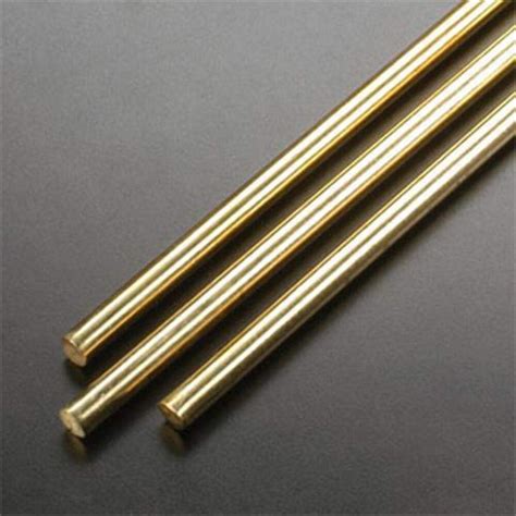 Round Brass Extrusion Rods Material Grade Is Size Mm Mm