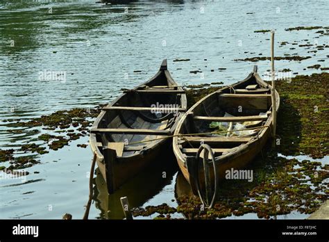 wooden boat  stock photo alamy