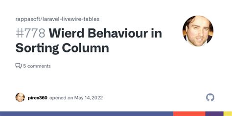 Wierd Behaviour In Sorting Column Issue Rappasoft Laravel