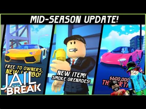 Nueva Actualizacion De Jailbreak Nuevos Coches Y M S Roblox Youtube